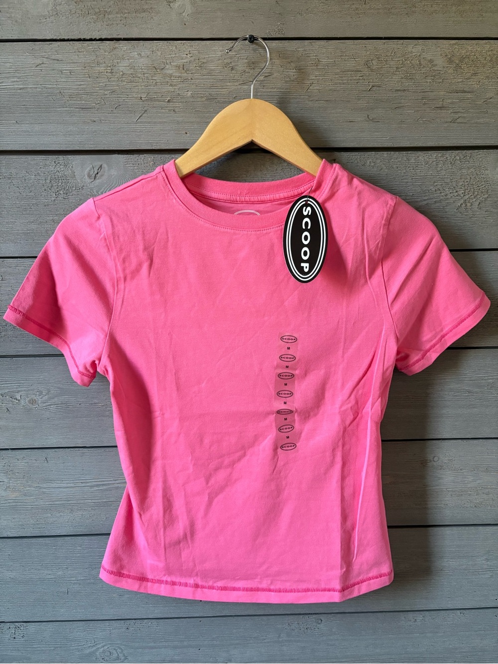 NWT Scoop Crewneck Baby Tee